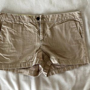 Khaki Blue Shorts